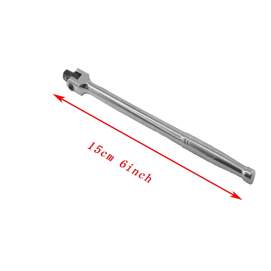 1/4 Inch Drive Heavy Duty Breaker Bar Use for Stubborn Nuts and Bolts 150MM Length