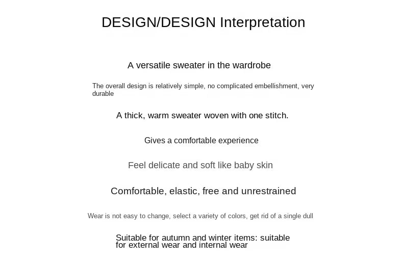 Wool Solid Sweater Long Sleeve Round Neck Fashion Knitted Pullover Coat Autumn Sweatshirt Warm Casual Men Thick New Jacket Tops