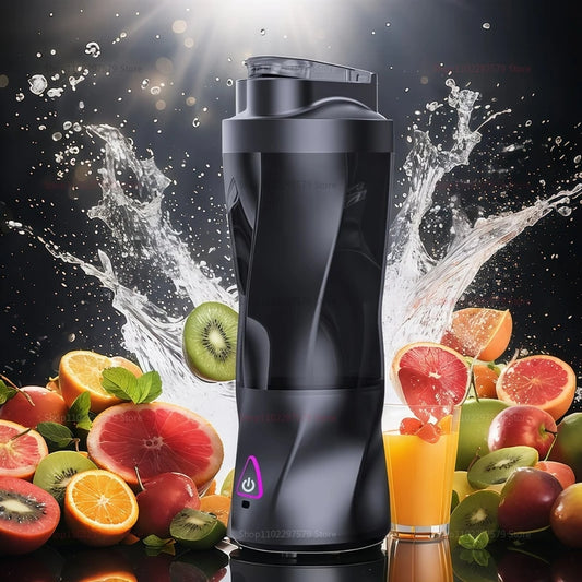 Portable Blender Electric Juicer Fruit Mixers USB Rechargeable Smoothie Mini Blender Multifunction Juice Maker For Use In Homes.