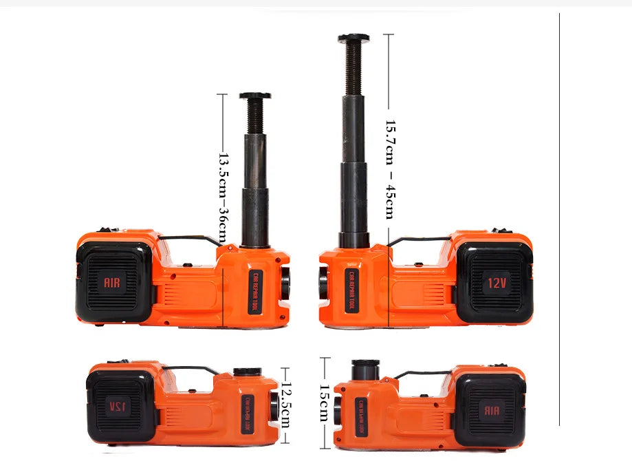 5 Ton Electric Car Jack LBS Hydraulic Jack Lift Portable Car Jack for SUV MPV Sedan Truck Change Tires Garage Repair