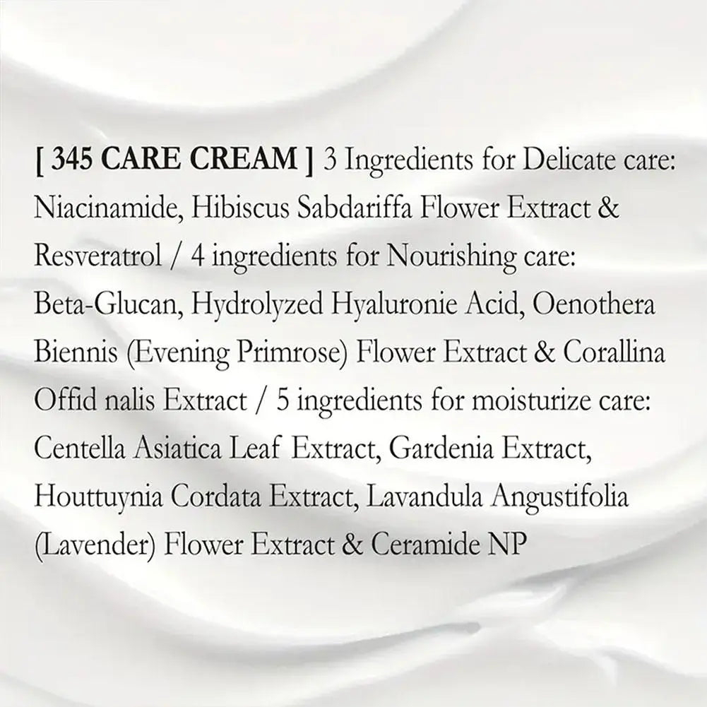 100g 345 Antioxidant Moisturizing Cream Hydrating Anti Aging Brightening Non Greasy Lightweight For All Sensitive Skin Care