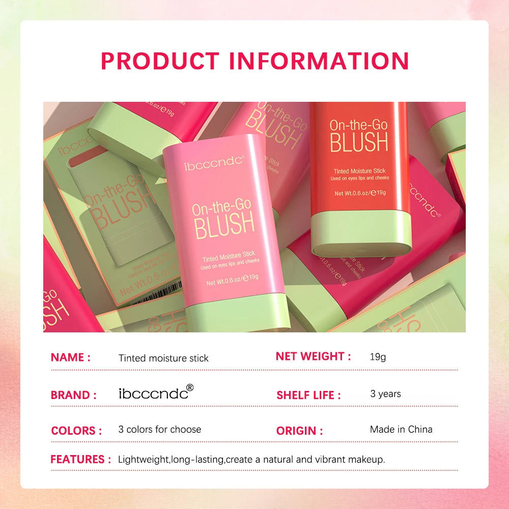 pixiBlush Cosmetic Blush Palette Long lasting Matte Stick Makeup Products Make Up Blusher Cosmetics Pink Blush in Bar Korean