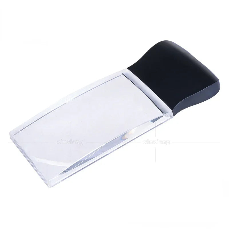 Rectangular Magnifying Glass with Light Magnifier 2X Magnifying Reading for Low for VISION Books Seniors Pages Drop Shipping