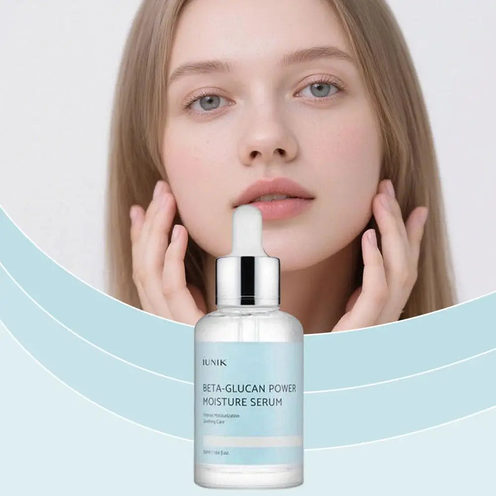 Korean IUNIK Beta-Glucan Skincare Set Centella Asiatica Facial Cleanser&moisturizing Gel Propolis Eye Cream to Reduce Fine Lines
