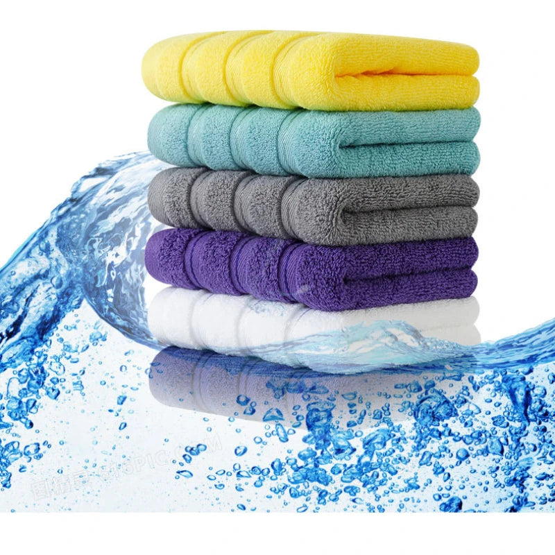 High Quality Pure Cotton Bath Towel, BeachTowel Thickening Bath Towel Soft Comfortable Fast Dry Bathroom Towel 50*100cm