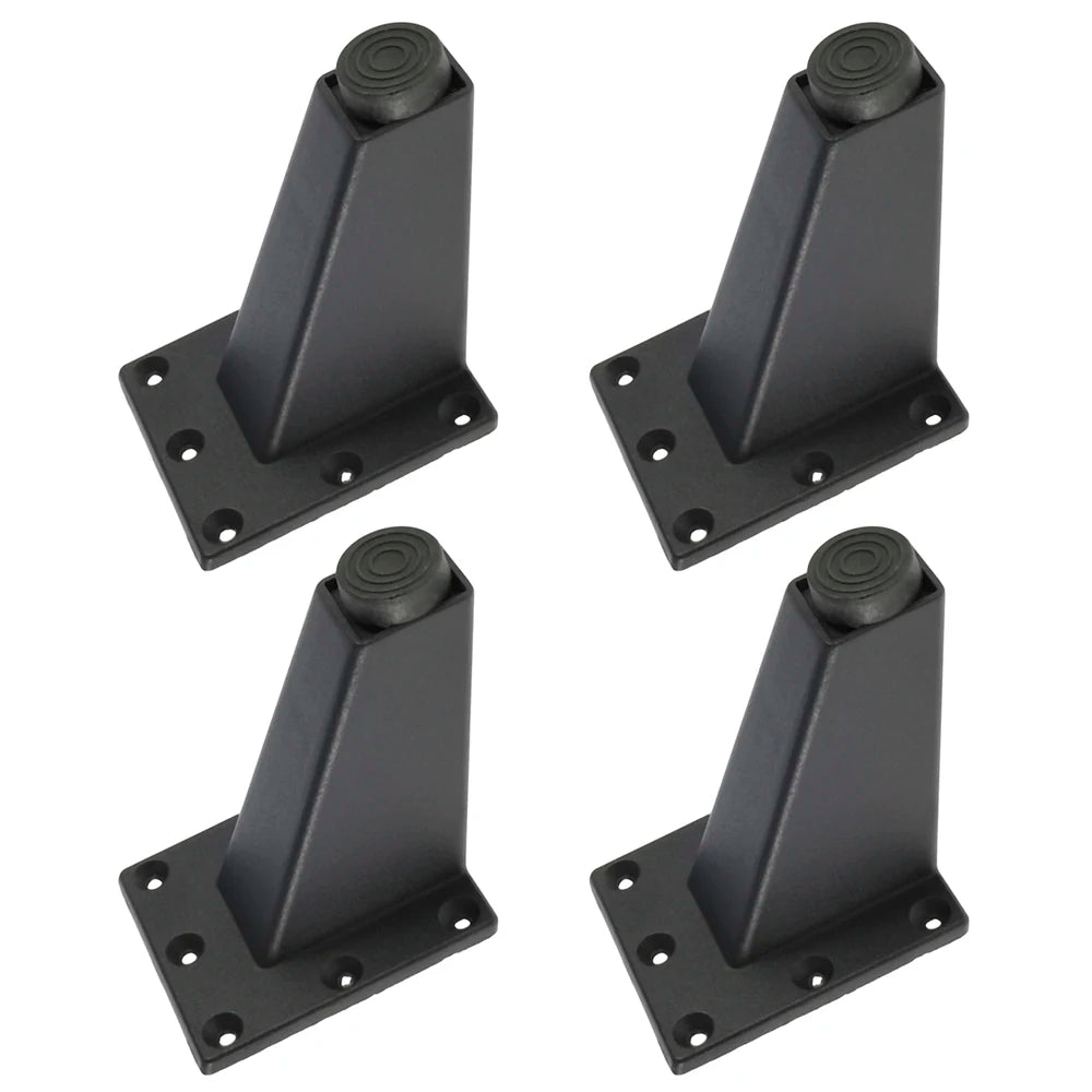4~16 Pcs Adjustable Metal Furniture Leg Sofa Bed Table TV Cabinet Legs Non-Slip Support Foot Furniture Feet Thick Aluminum Alloy