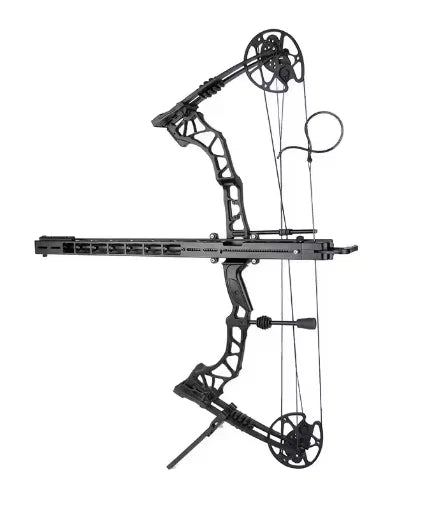 Powerful Slingshot Compound Bow Metal Hunting Catapult Continuous Fire Accessories Steel ball and Arrow for Fishing and Shooting