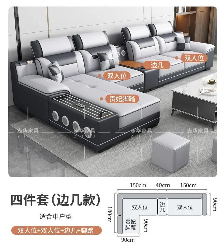 Seater Modern Sofa Ajustable Luxury Sectional Multifunctional Reclining Sofa Cushion Lazy Meubles De Maison Salon Furnitures