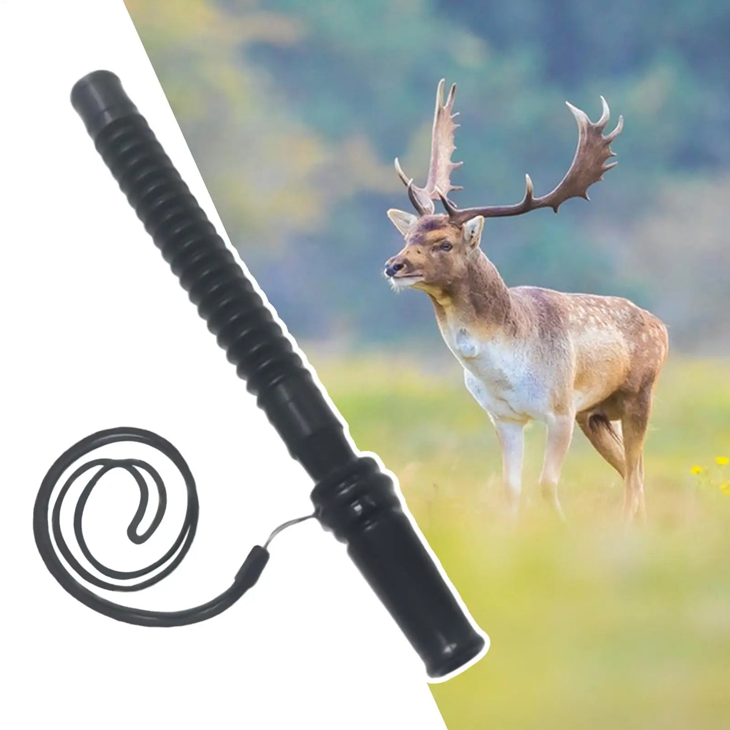 Hunting Deer Call Outdoor Hunting Realistic Sounds Deer Call Portable Hunters Lure Equipment with Realistic Vocalizations