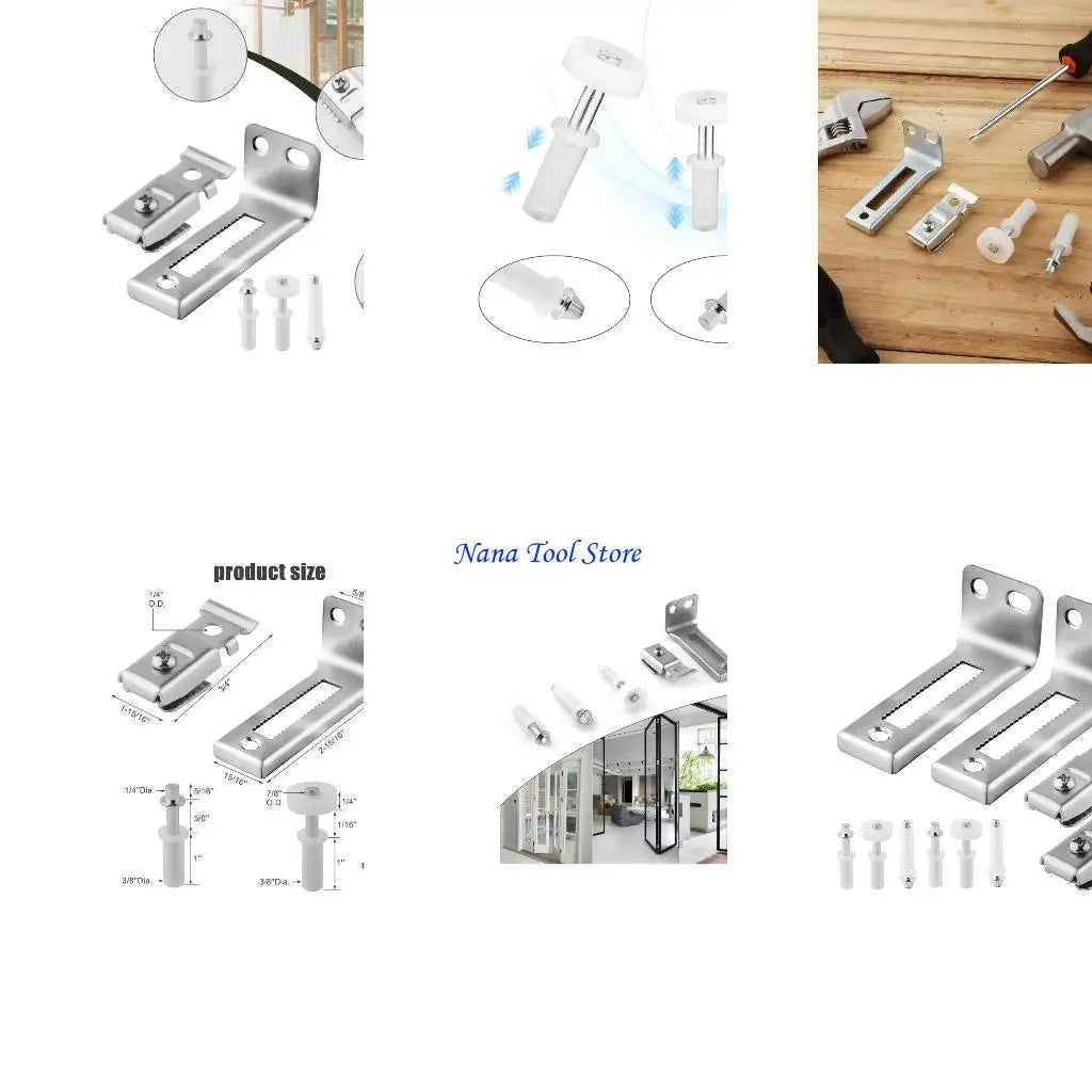 31GJ Bi-Fold Door-Hardware Set Repair Replacement Parts for Sliding-Door Repair Kits
