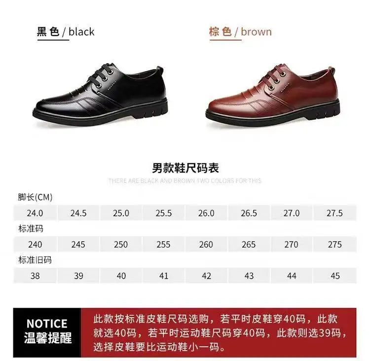 Leather Shoes Men's New Business Formal Shoes for Men Autumn Breathable Men's British Korean Pointed Toe Wedding Groomsmen Shoes