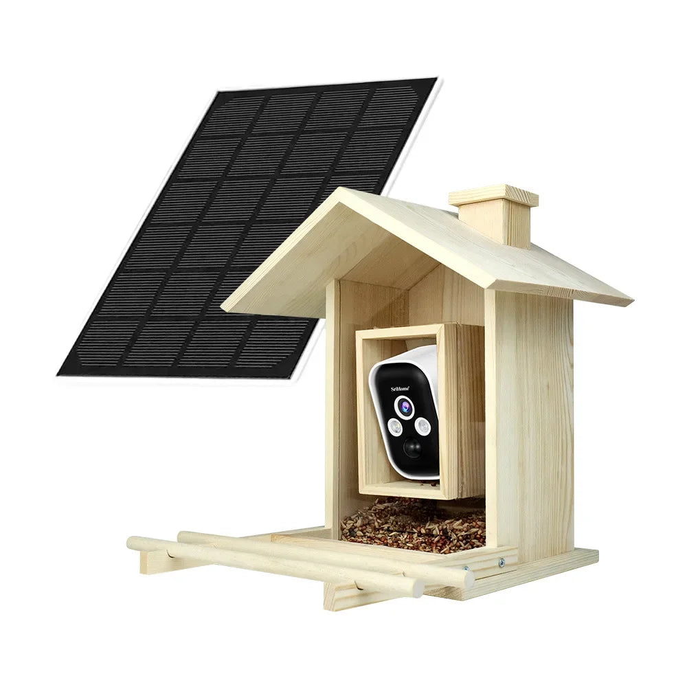 4 Million HD Camera Multifunctional Low-power Waterproof Bird Feeder With Camera