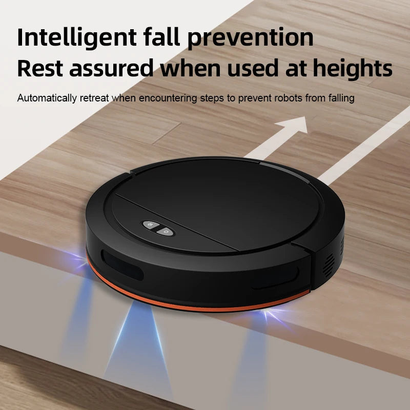 Robot Vacuum Cleaner, Fully Automatic Sweeping, Suction and Mopping Machine, Intelligent Three in One Lazy Vacuum Cleaner