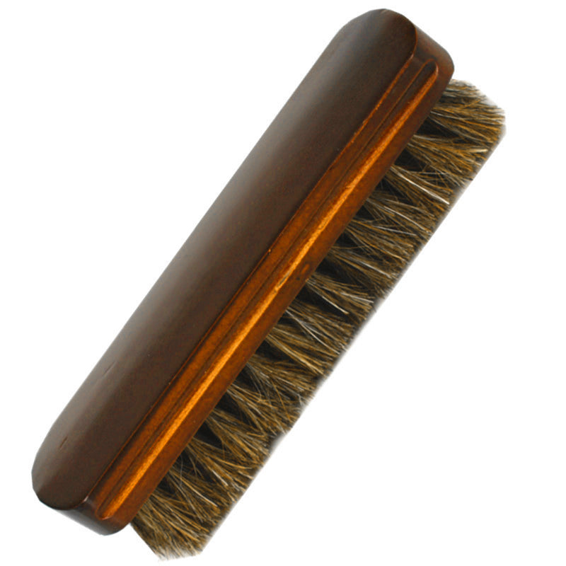Scraping Tool, Horse Hair Bristles, 1Pc, Horsehair Shoe Brush, Shine Brushes for Boots, Shoes & Other Leather Care Brush