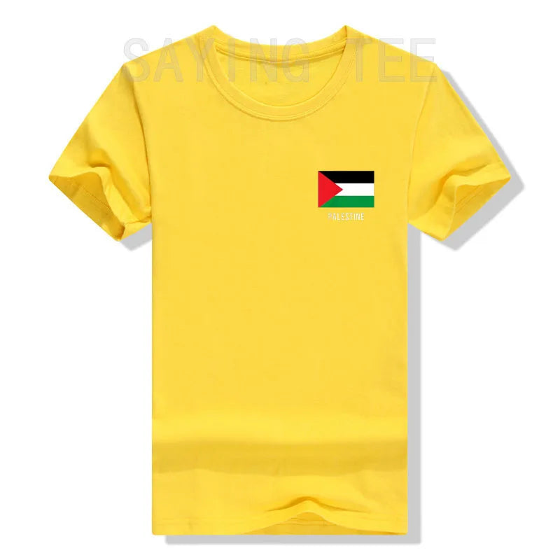 Palestine Flag Shirt | Palestinian T-Shirt Palestine Flag Print Graphic Outfits Palestine Lover Saying Tee Short Sleeve Blouses