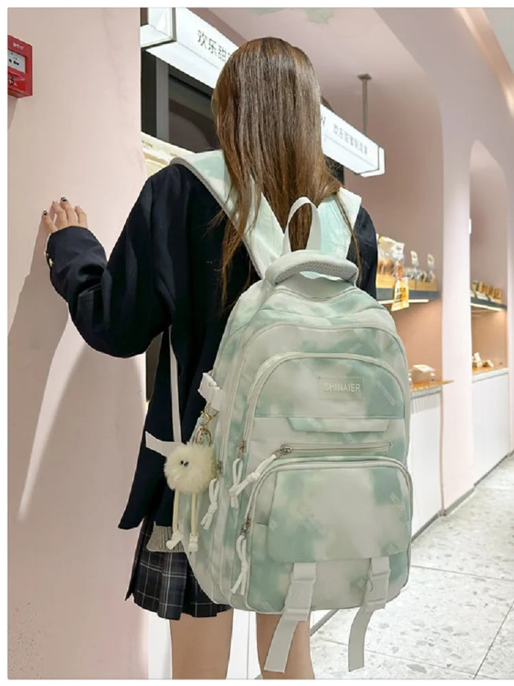 Children's Schoolbags Primary School Schoolbag backpack for Girls junior high school large-capacity school backpacks