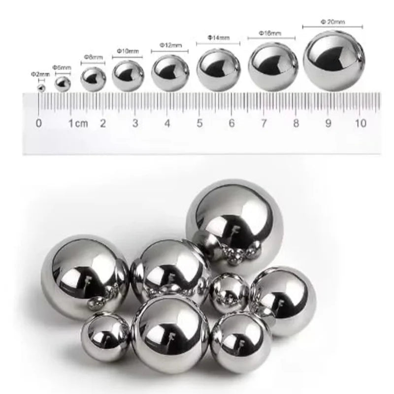 50/200pcs/Lot 6mm 6.35mm 8mm Steel Balls Hunting High-carbon Steel Slingshot Balls Catapult Slingshot Hitting Steel Ball