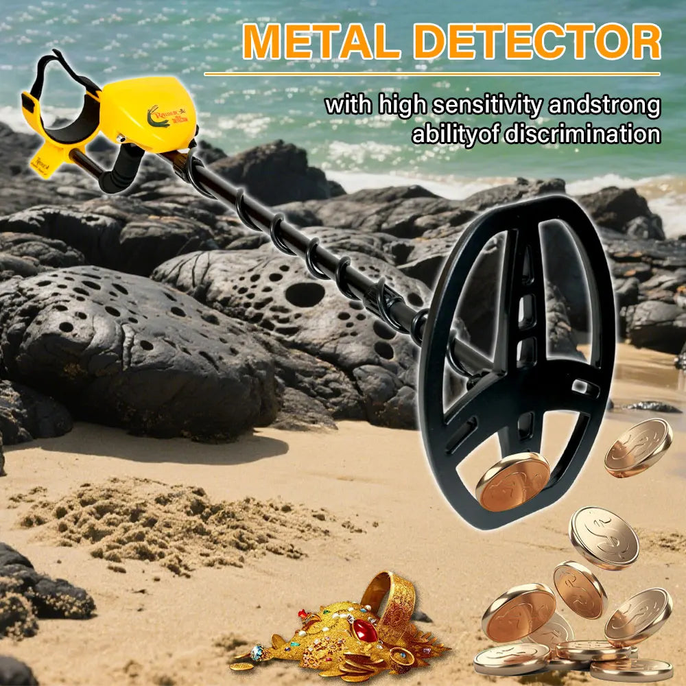 Metal Detector MD-6350 High Sensitivity Gold Digger Professional Treasure Hunter Detecting Equipment Jewelry/Coins/gold