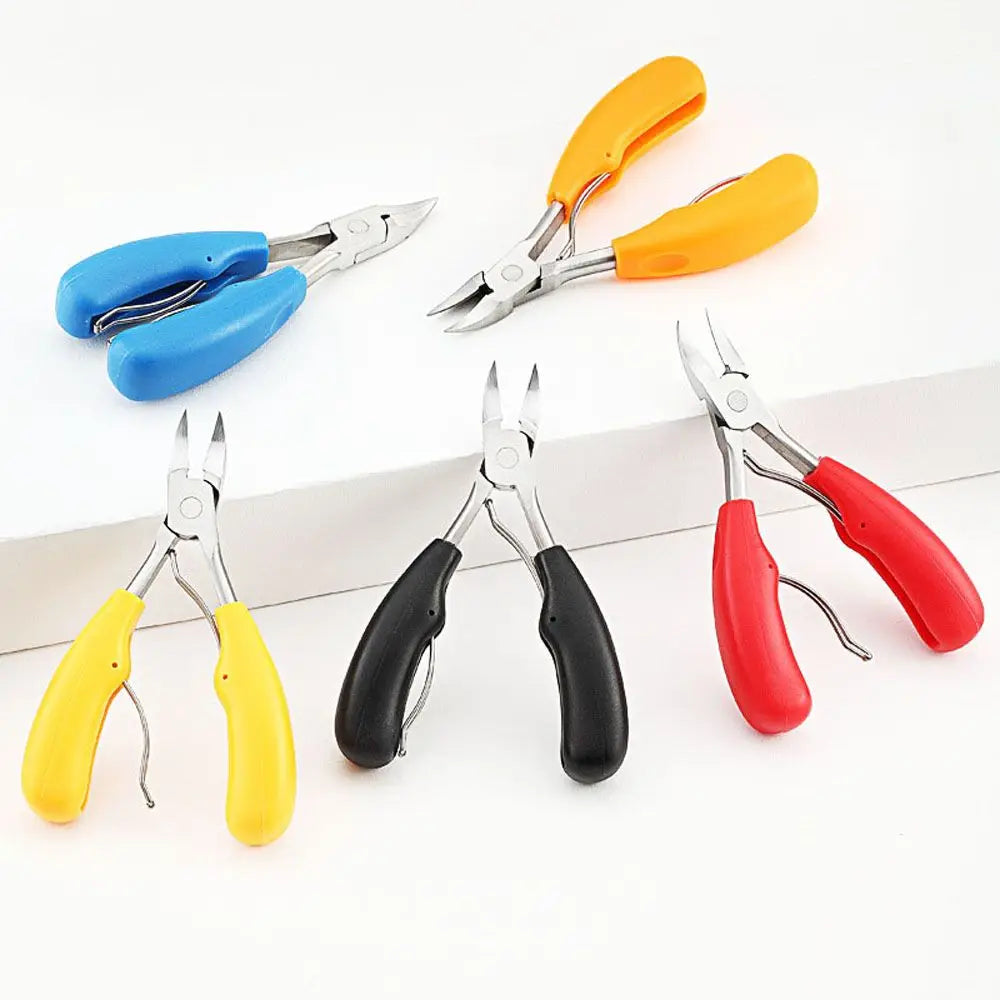 Nail Art Spring Trimmer Nail Clipper Nail Art Care Edge Cutter Nail Cuticle Nippers Scissor Callus Shavers Nail Cutter
