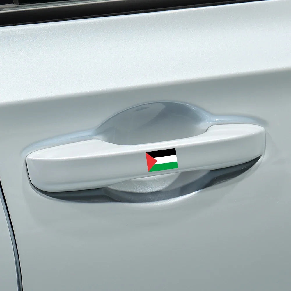 Palestine Flag Car Stickers Tuning Decor Decal on Bumper Rear Window Windshield Laptop Walls Motorcycle Styling Auto Accessories