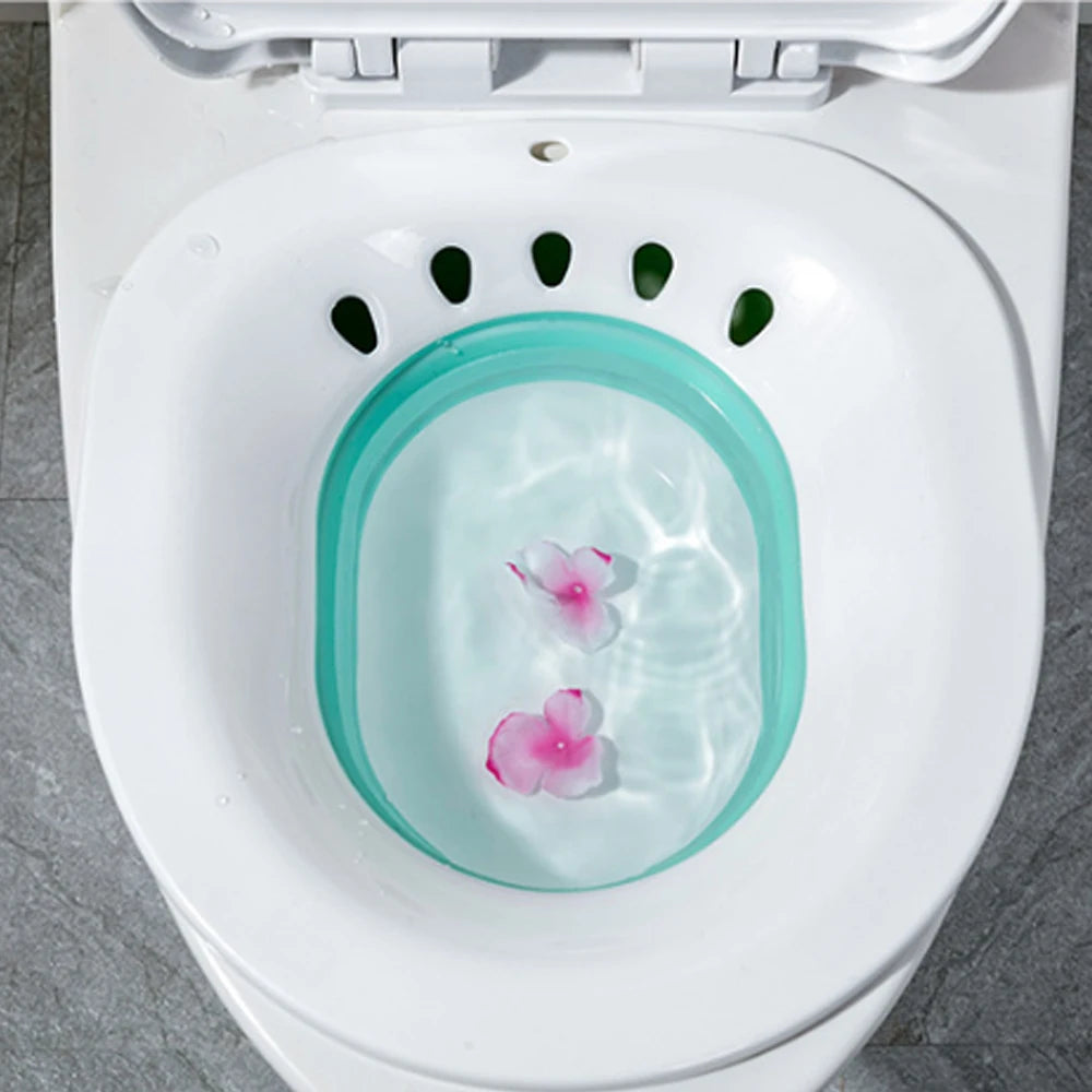 Portable Bidet Sitz Bath Tub Basin For Pregnant Women Elderly Postpartum Hemorrhoids Patient Toilet Sitz Bath Tub Basin Bidet