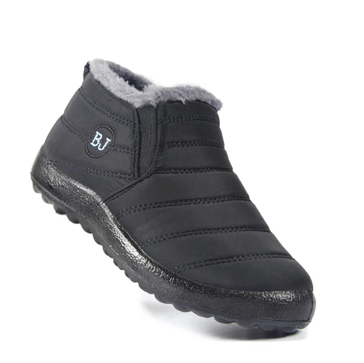 Fashion Men's Snow Boots Ankle High Keep Warm Shoes for Cold Winter Waterproof Outdoor Snow Comfortable Men's Work Boots 2026