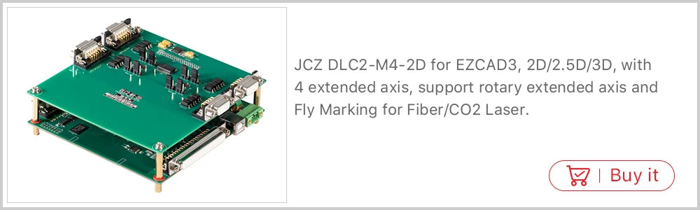 Laser Marking Board JCZ LV7 Laser Control Card Ezcad Software for 1064nm 355nm 10600nm Fiber UV Co2 YAG Laser Marking Machine