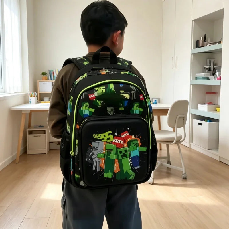 Ergonomic School Backpack Australian Lightweight Large Capacity Breathable Waterproof Decompression Shoulder Bag For Students
