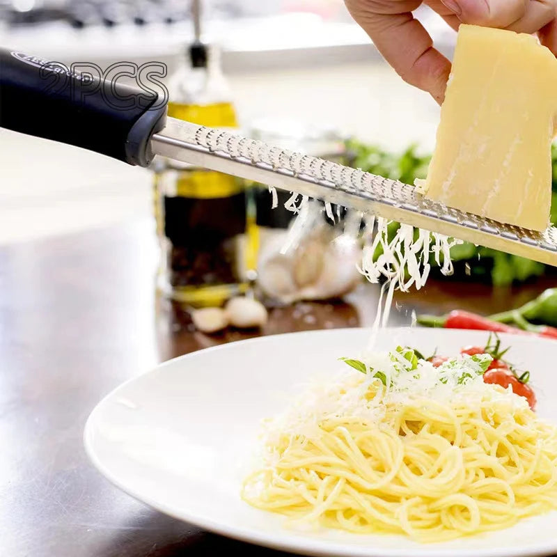 Peel Lemon Cheese Grater Stainless Steel Vegetable Manual Grater Peeler Sharp Blade Choppable Garlic Cheese Kitchen Tools