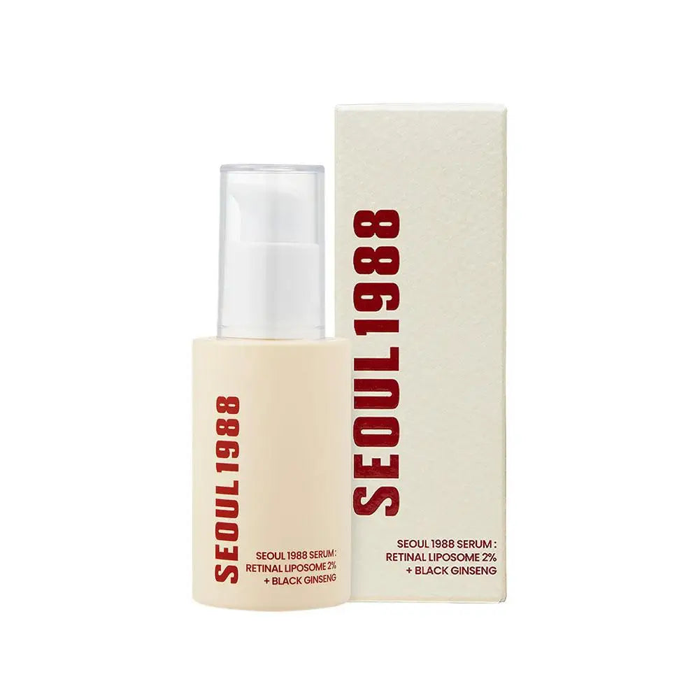 Seoul 1988 Moisturizing Eye Cream Niacinamide Retinoic Acid Ginseng Essence Firm Cream Lighten Fine Lines Deep Care Essence Set