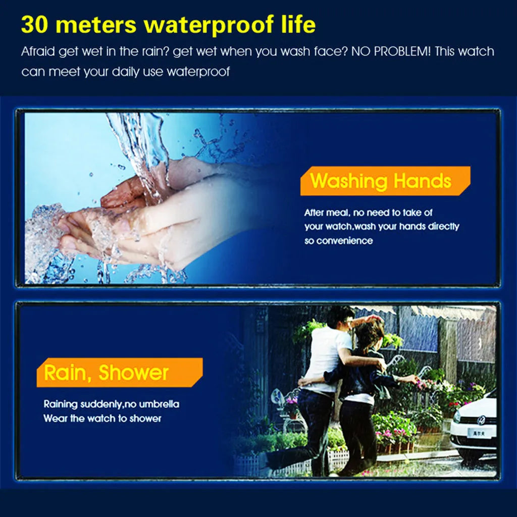 Vintage Multifunction Waterproof Watches For Men Analog Military Armys Sport Led Waterproof Digital Wrist Watch Montre Homme