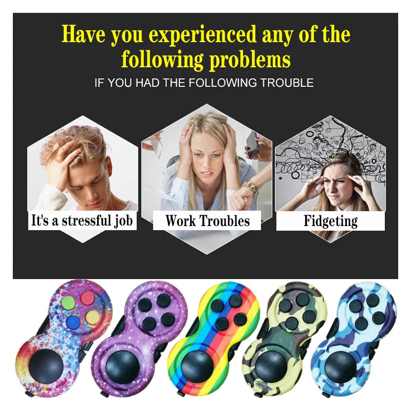 Handle Stress Reliever Novelty Autism Toy Funny Decompression Handles Educational Anxiety Therapy Novel Finger Sports Toys
