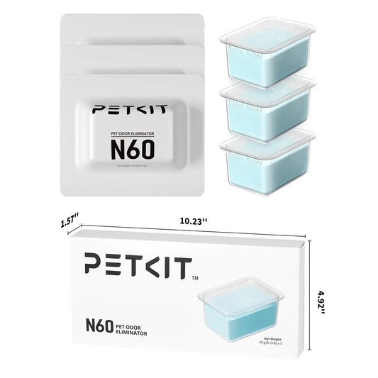 PETKIT N60 Pet Odor Control for Purobot Ultra and Purobot Max Pro Self-Cleaning Cat Litter Box Long-Lasting Effective Litter Box
