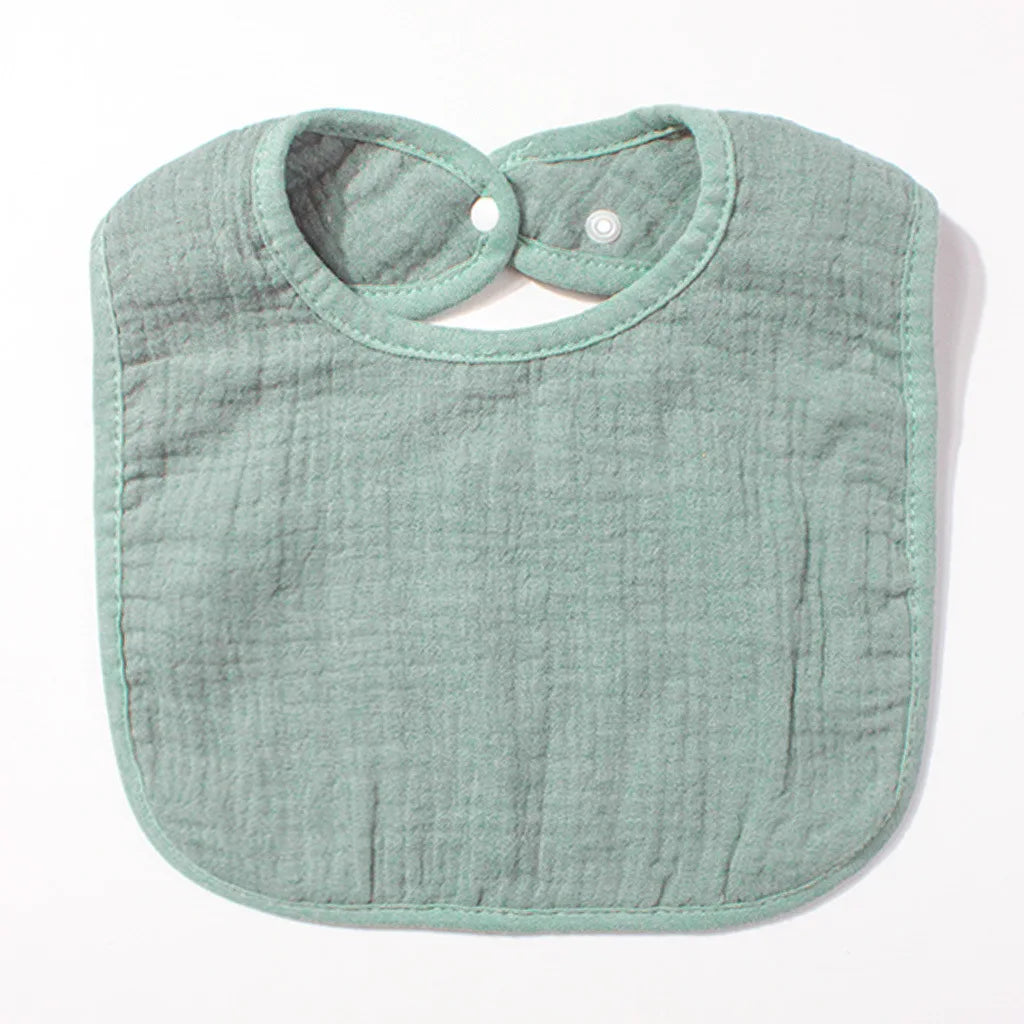 Mother and Baby Category A Children's Saliva Towel, Baby Cotton Gauze Absorbent Bib, Infant Anti-Spill Feeding Essential