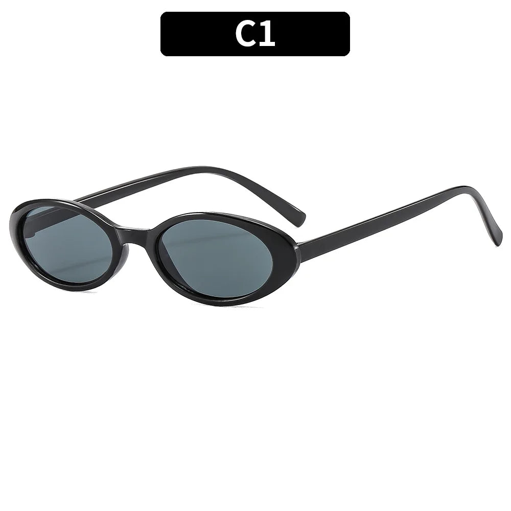 Polarized Small Oval Women's Myopia Sunglasses Women Frame Nearsighted Sun Glasses Uv400 Protection Eyewear