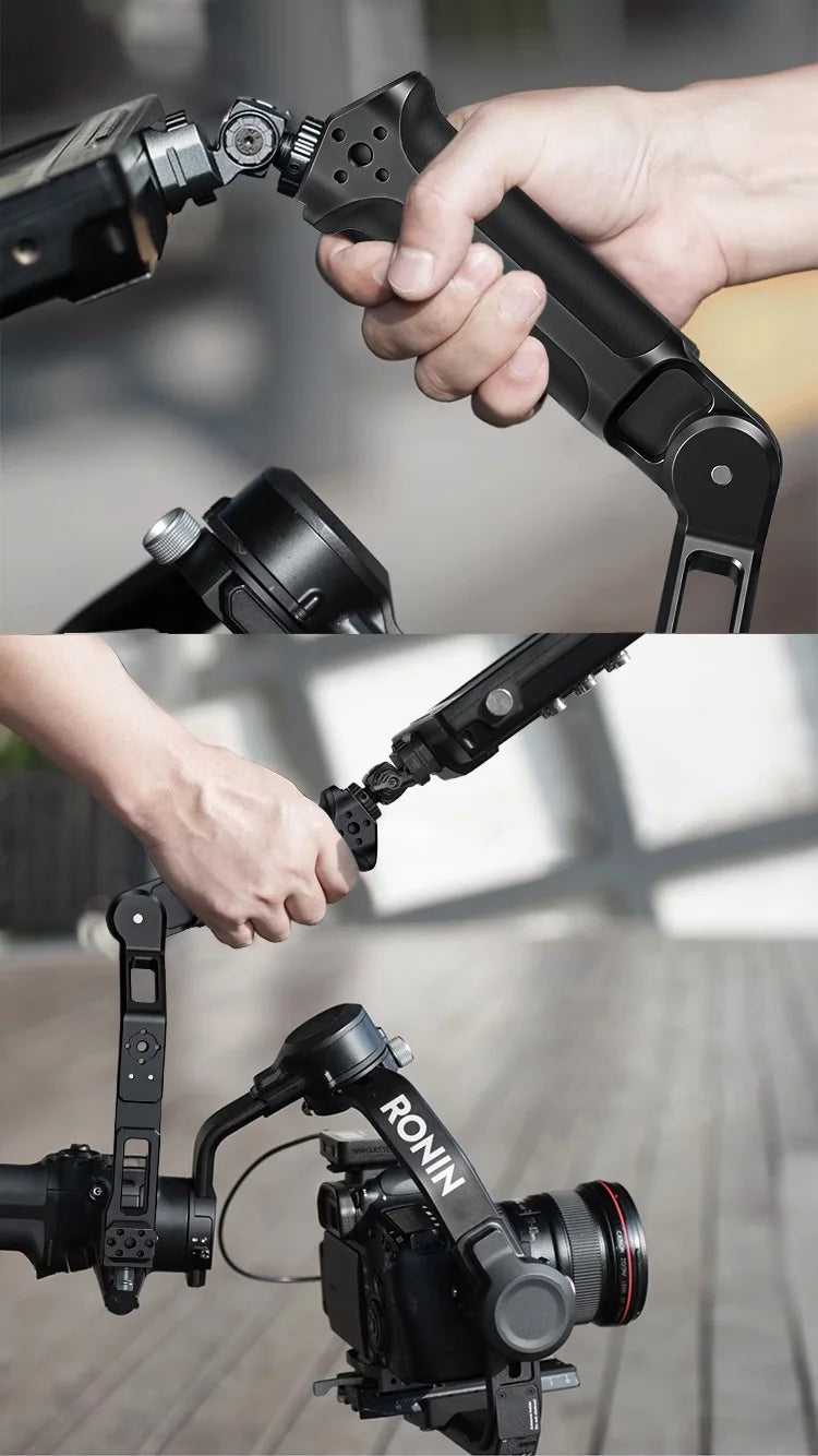 Sling Handgrip Gimbal Sling Handle for DJI RS4/3/2/Pro/Mini Stabilizer, 13.2lb Max Load, Ergonomic Grip for Low Angle Shooting