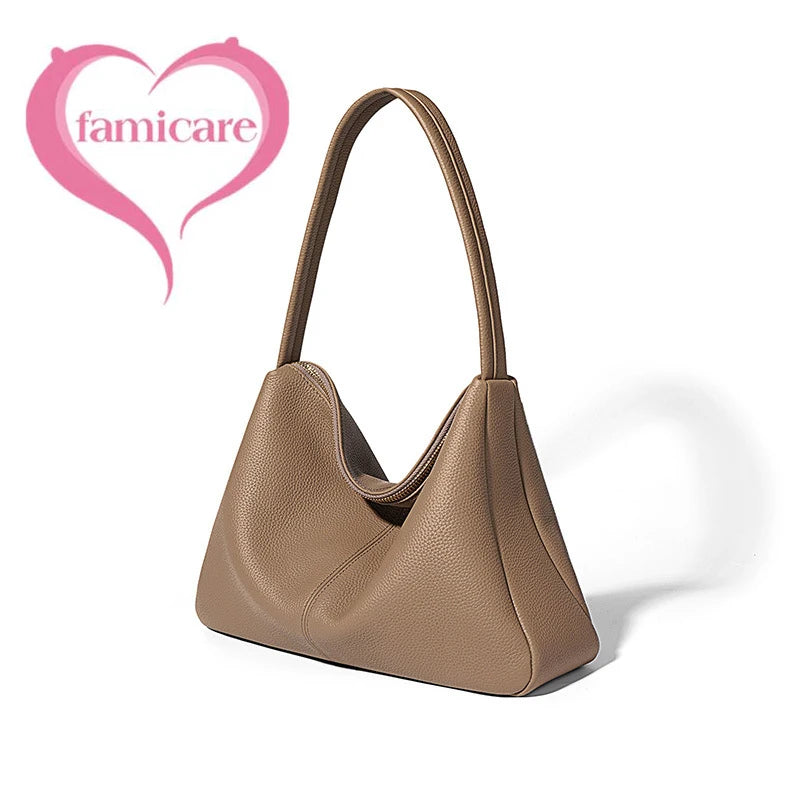 Women's Bags 2025 Genuine Leather Large Capacity Office Commuting Designer Inspired Tote Shoulder Bag Luxury Handbags for Women