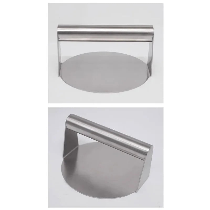 Meat Press Mold Stainless Steel Smash Burger Press With Handle Circular Hamburger Pressing Tool Kitchen Accessories Household