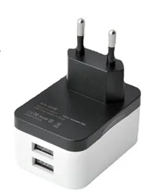 Universal EU US UK 2 USB Travel Plug Power Charger Converter Socket America Britain European Multi-function Plug Adaptor 5V 1A