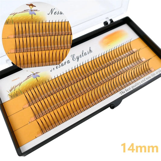 Natural Single Cluster False Eyelash 1 Box 120 Clusters Female Makeup Eyelash Extension False Eyelash Tool