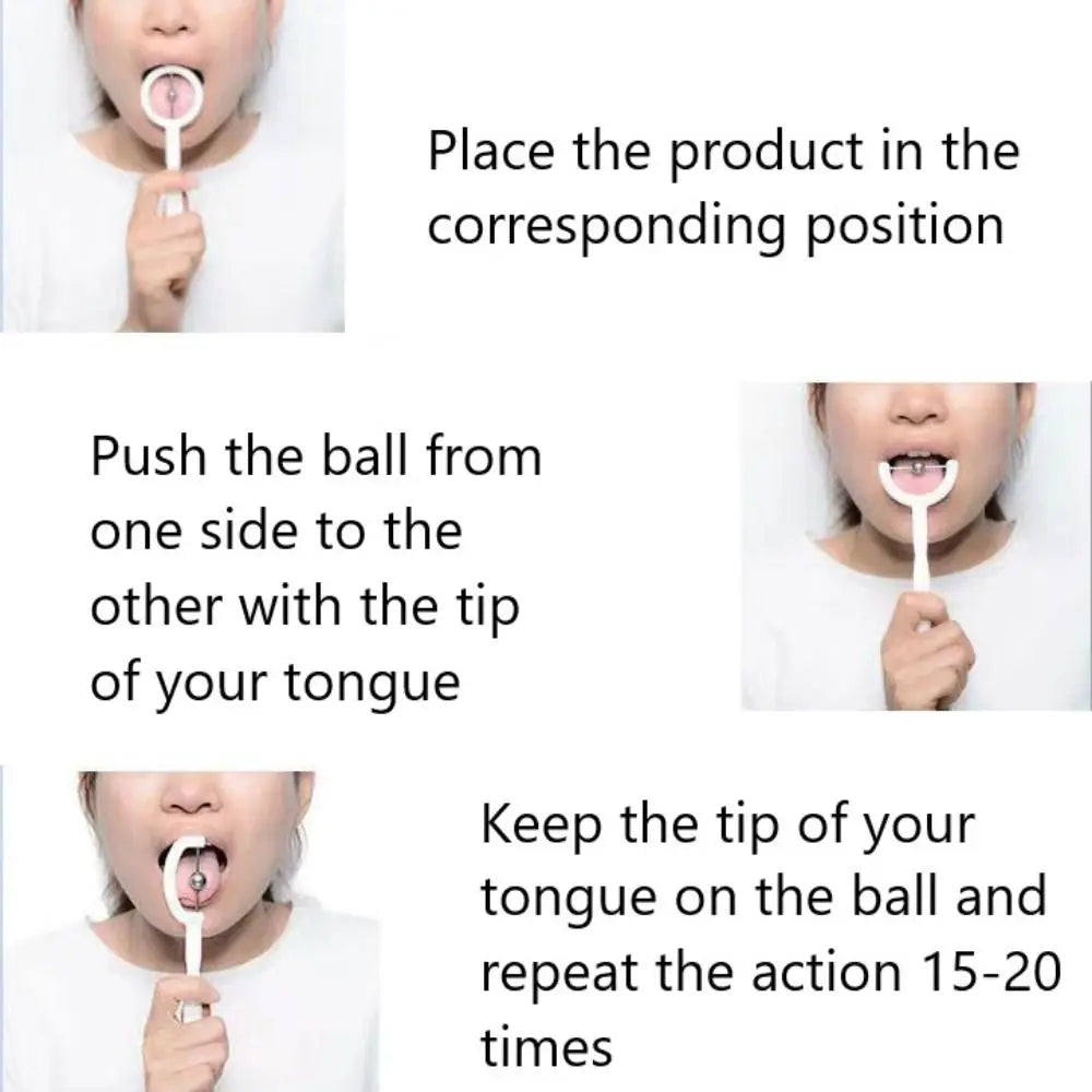 Autism Speech Therapy Oral Muscle Trainer Lateralization Elevation Tongue Tip Exercise Therapy Talk Tool Mouth Exercise Safe