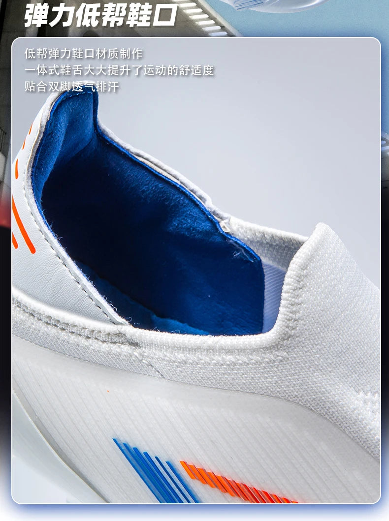 High Quality Mens Football Boots F50 Boys FG/TF Training Studded Fast Soccer Cleats Pro Non Slip Football Shoes for Man 35-45