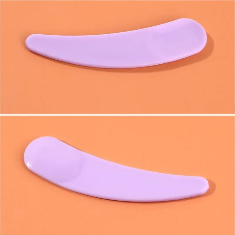 10/30/50/100PCS eye cream scoop crescent spoon facial mask stick spoon face cream spoon cosmetics packaging tool