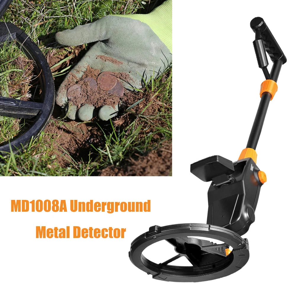 Metal Detector Gold Silver Detector Gold Search Treasure Getector Gold Finder 360 Degree Handheld Alarm Coil Metal Detect Tool