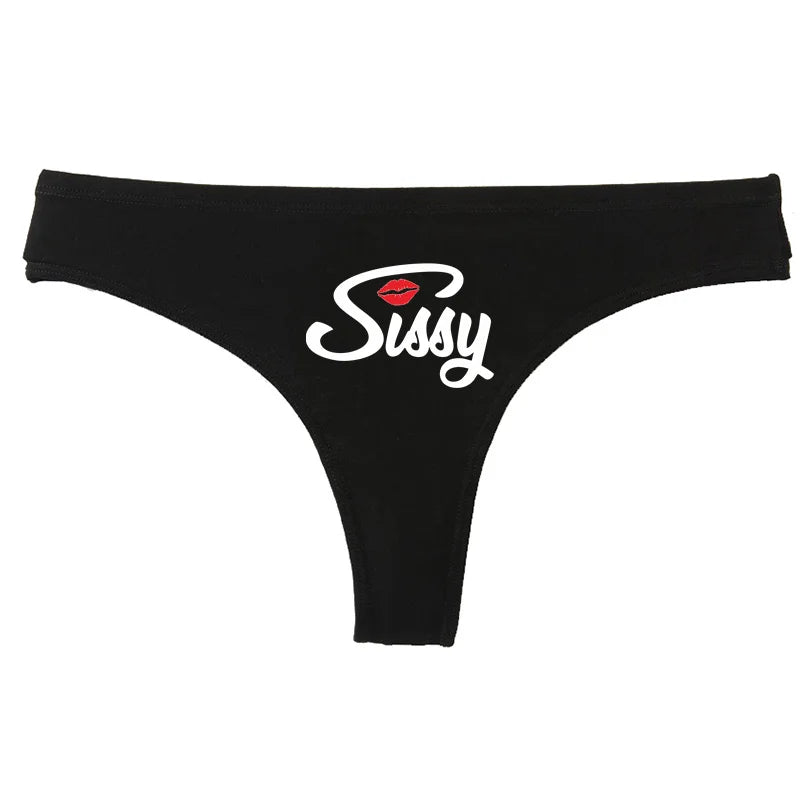 Multicolor Cotton Thongs Low Waist Underwear Thong Sexy Thongs For Women Funny Gifts Couple Gifts Thong Panties Ladies Underwear