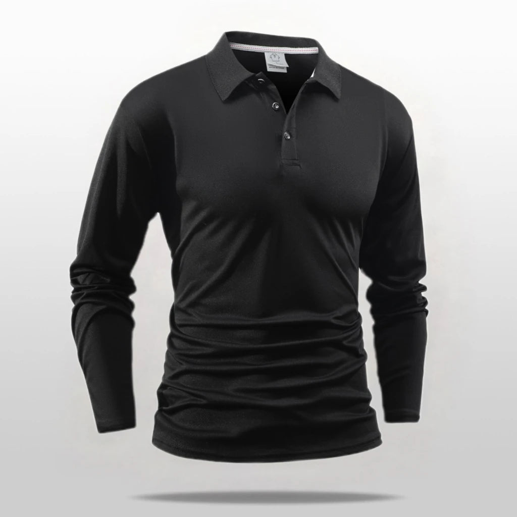 New Men's Loose Comfortable and Fashionable Polo Shirt Versatile in Spring Autumn Trends High-quality and Comfortable Top