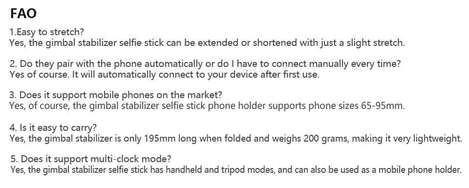 Handheld Gimbal Stabilisateur Estabilizador Selfie Stick Smartphone Action Kameralar Bluetooth Tripod For Live Broadcast