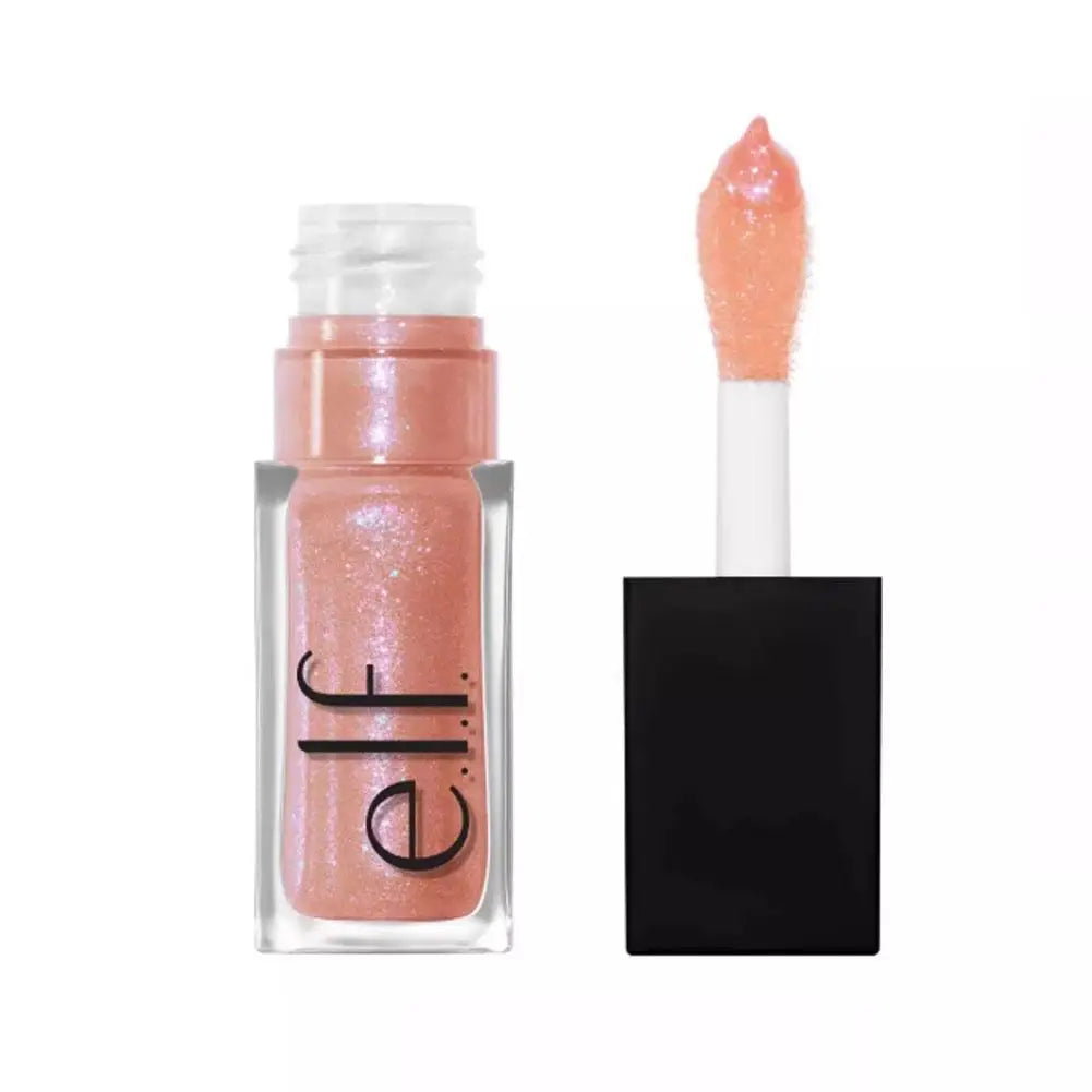Elf Divine Wine Shiny Lip Glaze Crystal Glossy Finish Long-Lasting Lip Color Cosmetic Beauty Product