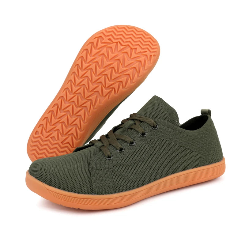 Wide Toe Barefoot Shoes Mens Womens Minimalist Walking Sneakers Shoes | Zero Drop Sole | Breathable Mesh