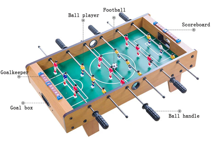 Football Table Games Foosball Table Soccer Tables Party Board Mini Balle Baby Foot Ball Desk Interaction Game Kid Player Gift